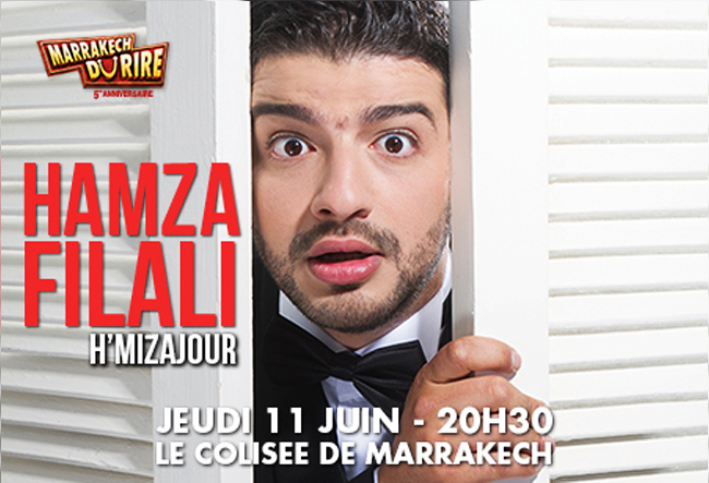 Hamza Filali &quot;H&#39;mizajour&quot; Ne manquez pas la 5ème édition du Festival International de l&#39;Humour ! - Cinéma Colisée - Marrakech | Ticket.ma - original_star4_1